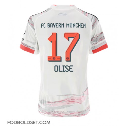Bayern Munich Michael Olise #17 Udebanetrøje Dame 2025-26 Kortærmet